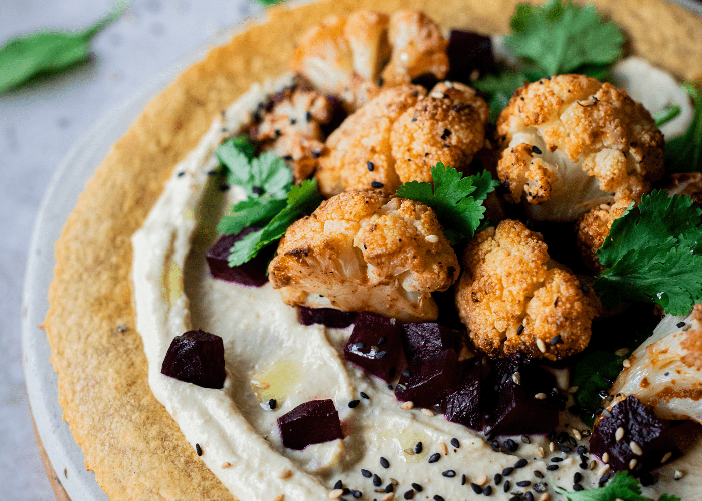 Harissa Cauliflower Wraps BFree Foods Australia