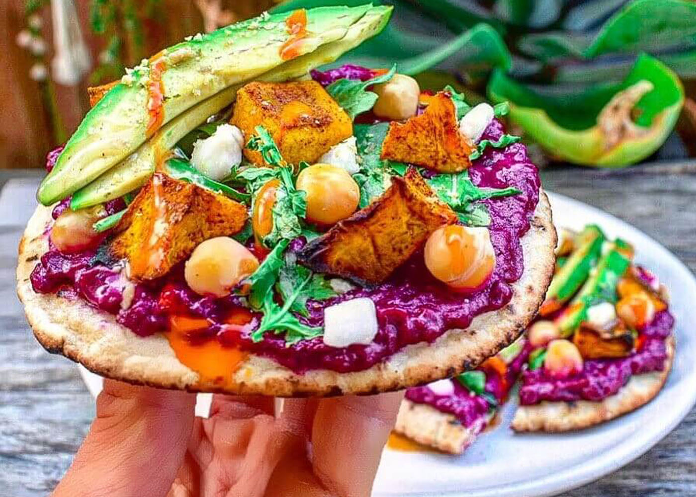 Beetroot Based Pita Pizza BFree Foods Australia