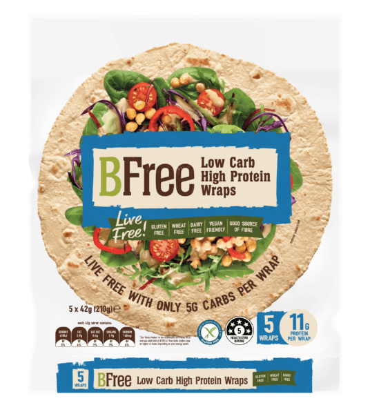 Wholegrain Wraps BFree Foods Australia