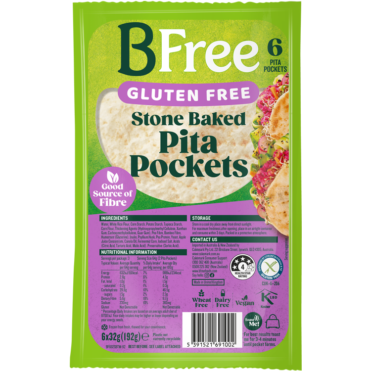 BFree Gluten Free Pita Pockets