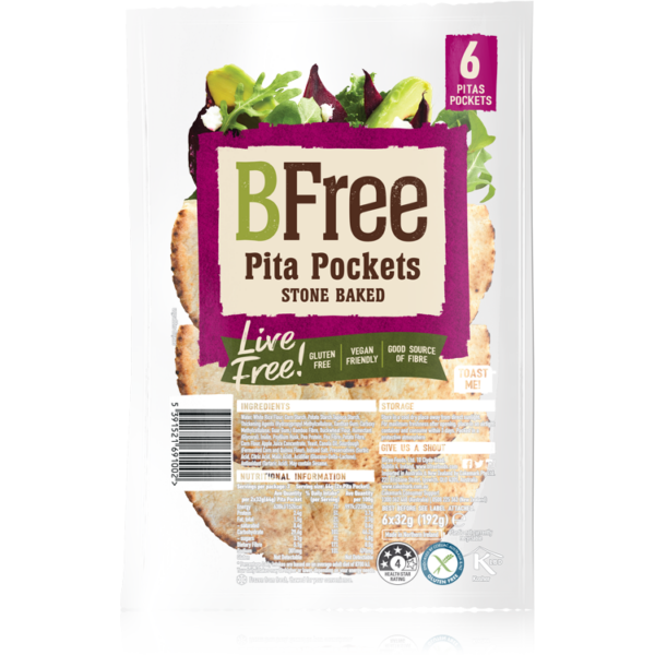 Gluten-Free Pitta Pockets by BFree