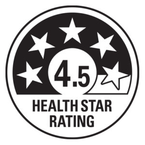 4.5 Health Star Rating icon