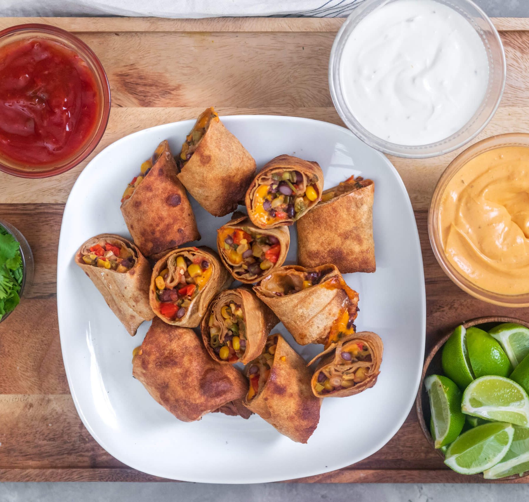 Vegan Southwest Spring Rolls