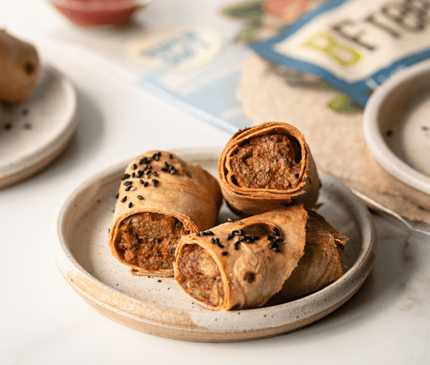Vegan Sundried Tomato Sausage Rolls