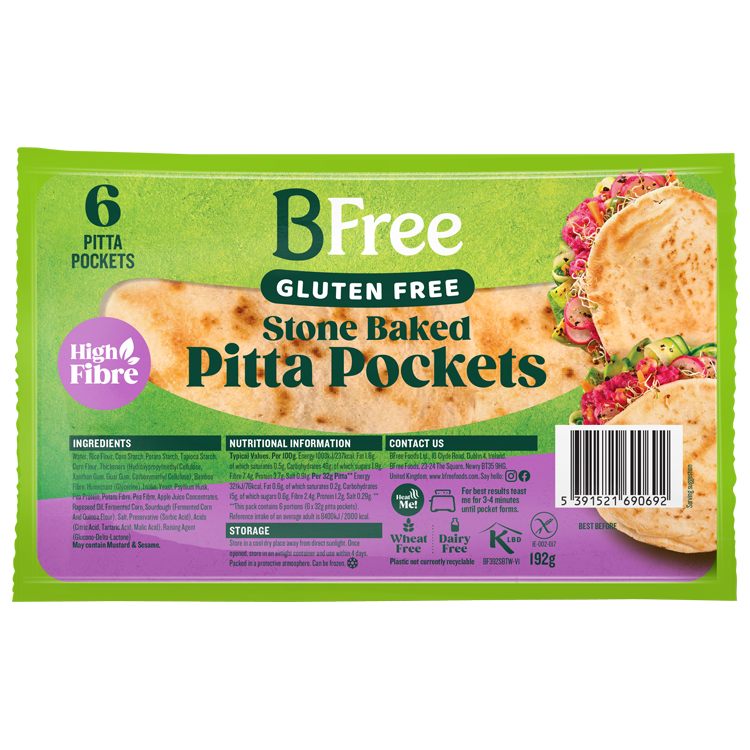 BFree Gluten Free Pitta Pockets