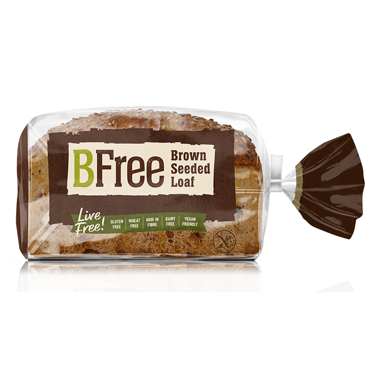 Gluten Free Brown Seeded Loaf Packshot