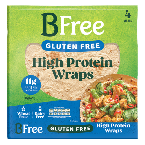 BFree High Protein Wraps Low Carb & Tasty