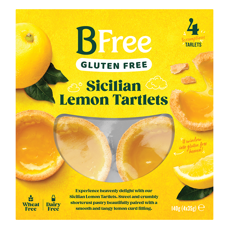 gluten free sicilian lemon tartlets