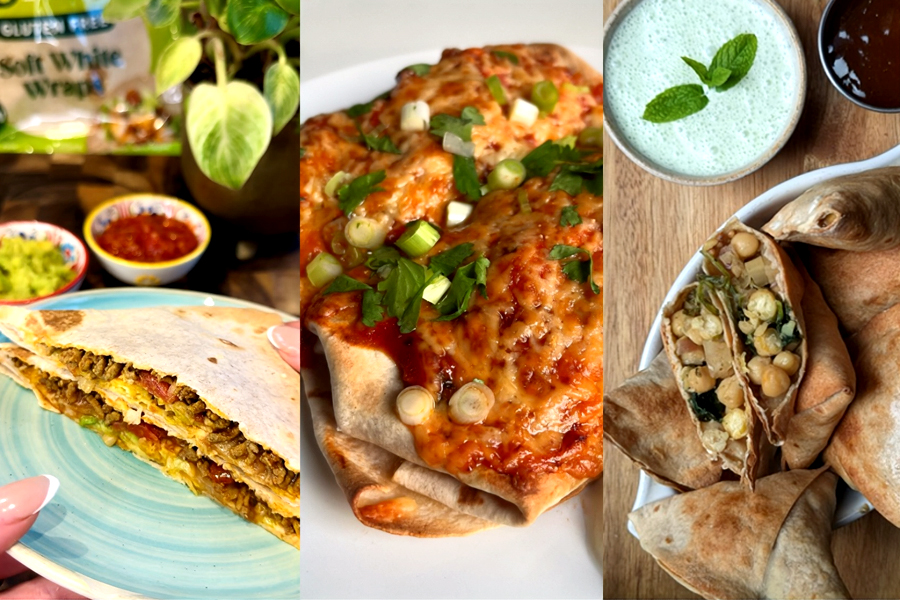 10 Best Wrap Recipes BFree Gluten Free Soft White Wraps