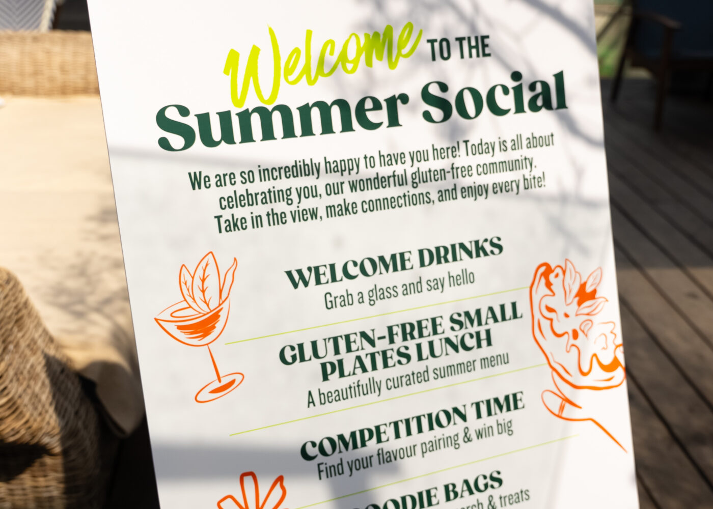 BFree X Gluten Free Dinner Club Summer Social