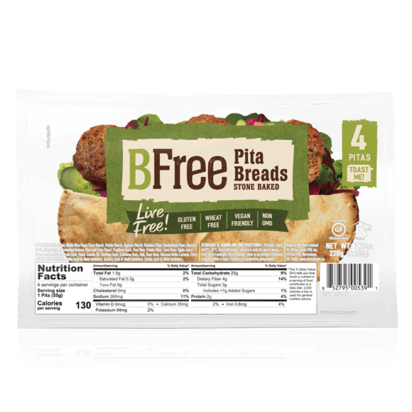 Pita Pockets BFree Foods USA