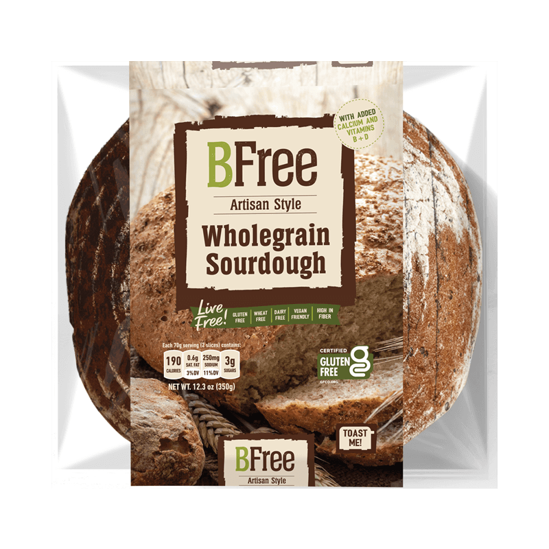 Artisan Style Wholegrain Sourdough BFree Foods