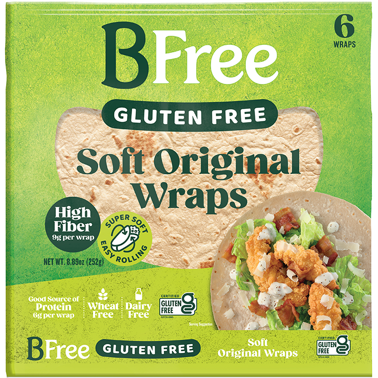 gluten free wrap - soft original bfree wrap