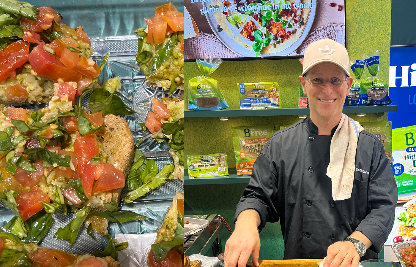 Rustic Artichoke & Pesto Bruschetta