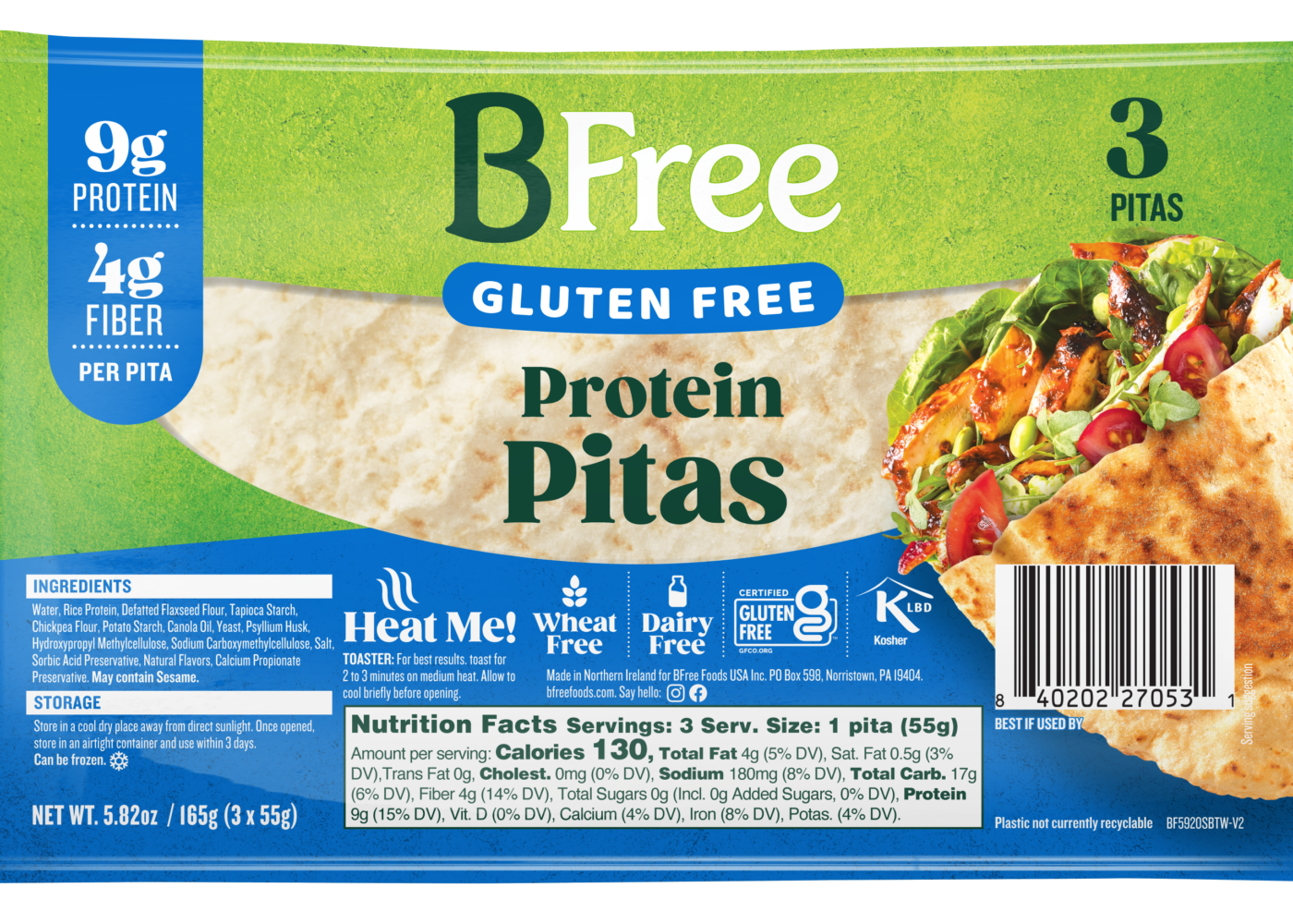 North America Protein Pita