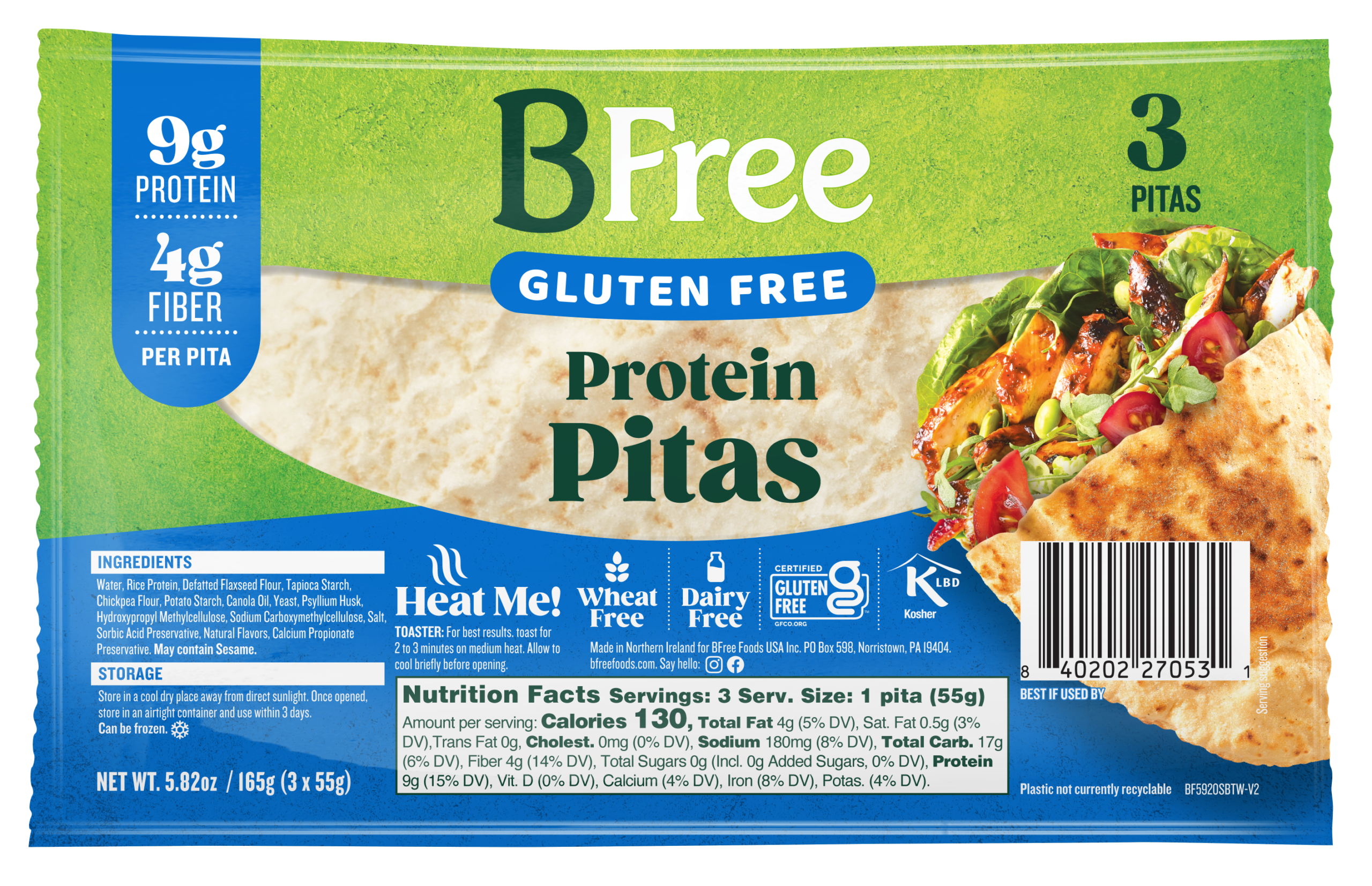 North America Protein Pita